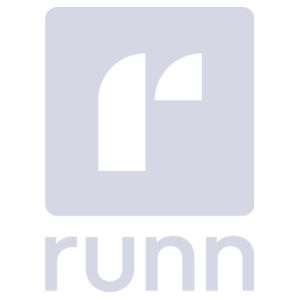 Runn Logo - Vertical Light Design