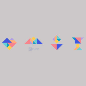 Runn Values Tangram Design